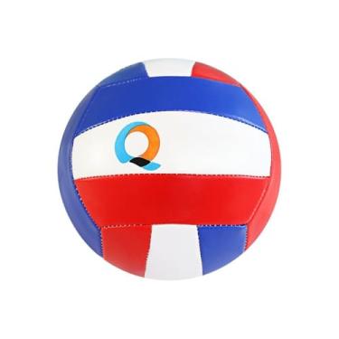 Imagem de Bola de Vôlei Tamanho Oficial, Kit com 2 Unidades, Praia e Quadra, Material PVC Vinil, 22cm Diâmetro, 280g, Cores Sortidas