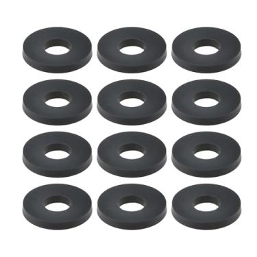 Imagem de ECSiNG 12 arruelas resistentes ao calor M6 x 15 x 2 mm PTFE compatível com ciclomotores e scooters