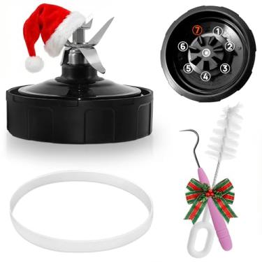 Imagem de Lâmina de reposição Ninja Blender - Lâminas de substituição Ninja macho de 10 cm de aço inoxidável de 10 cm - Compatível com Nutri Ninja Auto iQ BL480/481/482/490/491/492/640/641/642/682 BN401/750/751