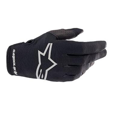 Imagem de Alpinestars Luvas de radar preto com branco prateado