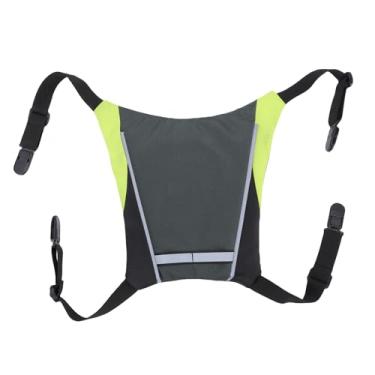 Imagem de Eacam Colete de Corrida LED, Controle de Voz e Aljava, Painel de Luz Removível, Bateria Recarregável, Colete de Corrida Com Luzes LED, Luz Piscante de 7 Cores, para Esportes Ao Ar (Cinza)