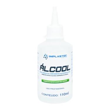 Imagem de Álcool para Limpeza de Componentes Eletrônicos e Placas PCI Uso Domestico e Geral 110ml | IMPLASTEC