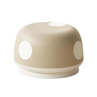 Imagem de Bothyi Banquinho em formato de cogumelo para trocar sapatos, portátil e decorativo, ideal para apoiar os pés no sofá ou na entrada de um apartamento.