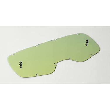 Imagem de Fox Racing Lente unissex MX20 Youth Airspace/PRINCIAL CHROME LEXAN, verde, tamanho único