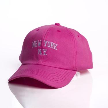 Imagem de Boné Ny New York Retro Basebol Aba Curva Masculino e Feminino Regulage