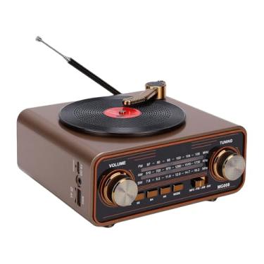 Imagem de Luocute Rádio retrô, Alto-falante AM FM SW Portátil Com Bateria Recarregável de 2.000 MAh, Antena Telescópica Longa, Design Vintage para Acampamento Em Viagens Ao Ar Livre Em Casa