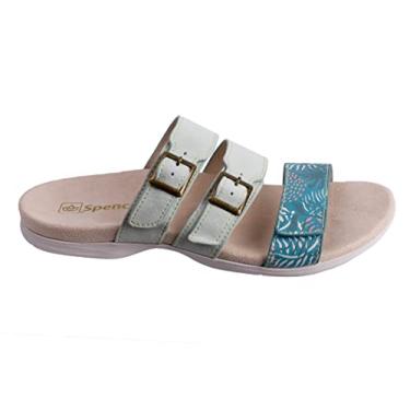 Imagem de REVITALIGN Sandália feminina elegante, Aqua Sea, 9 Wide