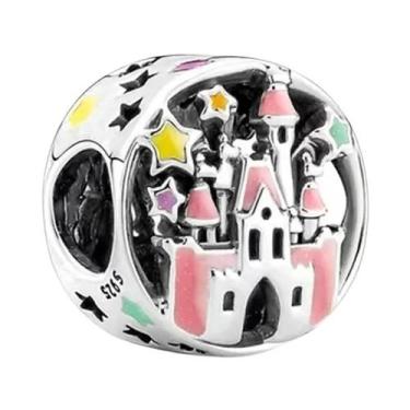 Imagem de Pingentes De Formatura Mickey E Minnie Em Prata Esterlina 925, Contas 