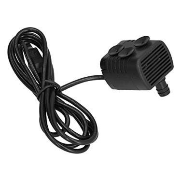 Imagem de WALFRONT 12v Mini Bomba de Rega Elétrica Submersível Dc Eixo Aço Inoxidável Plug Usb para Aquários Fontes Pequena Transferência água