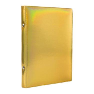 Imagem de Album De Fotos 15X21/60 Holográfico - Ouro Pop Comemora Ja