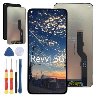 Imagem de Yuxyiony Nova tela de substituição para T-Mobile Revvl 5G tela de reparo de tela LCD e acessórios de ferramentas de substituição.