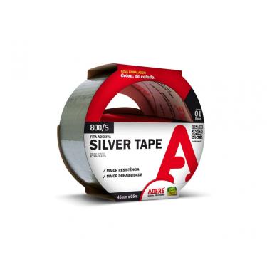 Imagem de Fita Silver Tape Adere 45Mmx5M Prata 800S Blister