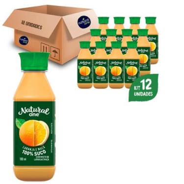 Imagem de Suco Natural One Laranja E Maçã Ambiente 180Ml (12 Unidades)
