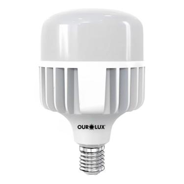 Imagem de Lâmpada Super Led Alta Potência T Bivolt 100w 6500k - E27 - Ourolux Lampada Superled Alta Pot T 100w Biv 6500k E27