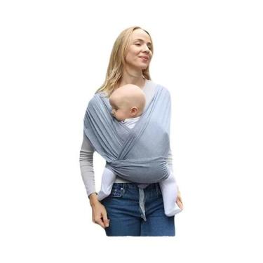Imagem de Canguru Ajustável Para Bebês Recém-Nascidos, Sling Elástico Multifunci