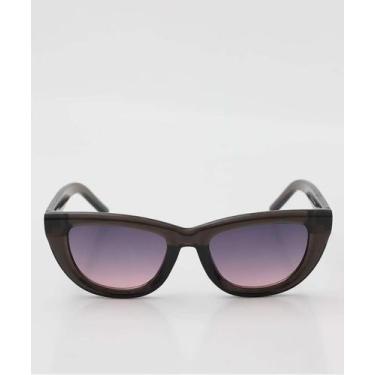 Imagem de Óculos de Sol Feminino Gateado Marisa Preto-18303, UN, Marrom