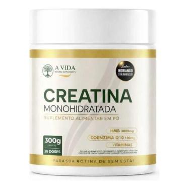 Imagem de Creatina + Hmb + Coenzima Q10 300g A Vida Natural 159 - A Vida Natural