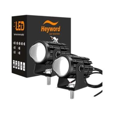 Imagem de Farol De LED Super Brilhante Para Motocicleta Com Projetor E Lente Olh