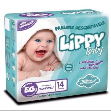 Imagem de Pacotes de  Fralda Infantil Lippy Baby  Direto da Fabrica  O  MELHOR P
