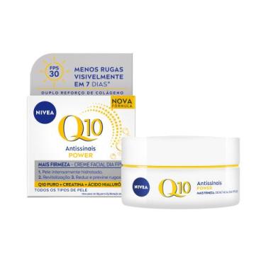 Imagem de Creme Antissinais Facial Diurno Nivea Q10 Power 50g, 50g