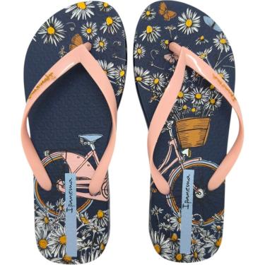 Imagem de Chinelo Dedo Feminino Casual Dia a Dia Passeio Praia Verão Mari Bloom Ipanema 27454