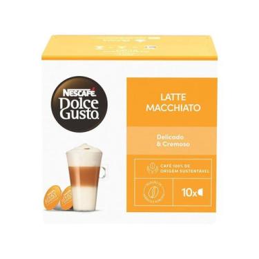 Imagem de Cápsula de Latte Machiato 112,5g 10 UN Nestle, 10 Cápsulas, Latte Macc