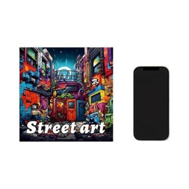 Imagem de Livro De Colorir Para Adultos Com 20 Páginas: Arte De Rua, Grafite E D