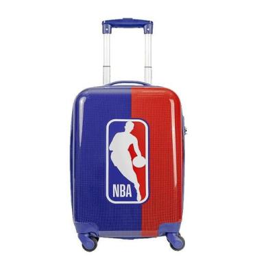 Imagem de Mala de Viagem Bordo com Rodas 360 Pc Nba Space Colorido - Vermelho - 
