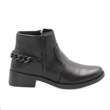 Imagem de Bota Zatta Montaria Corrente Jenifer Preto Preto 34-Feminino
