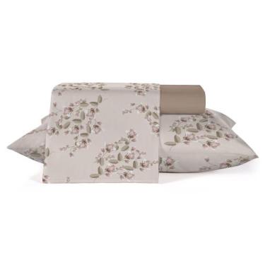 Imagem de Jogo Cama Casal Teka Diamante 150 Fios 100 % Algodão, Amanhecer