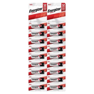 Imagem de Pilha Energizer Alcalina Max AA Multiblister - Embalagem com 20 Unidades