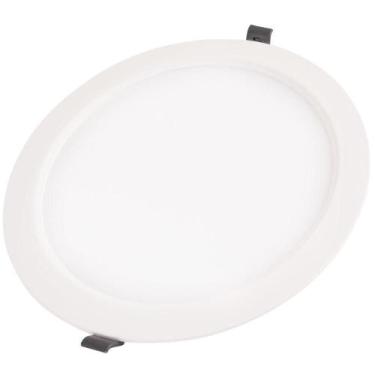 Imagem de Plafon Led Tramontina Redondo De Embutir Slim 24 W Bivolt 3000 K Luz A