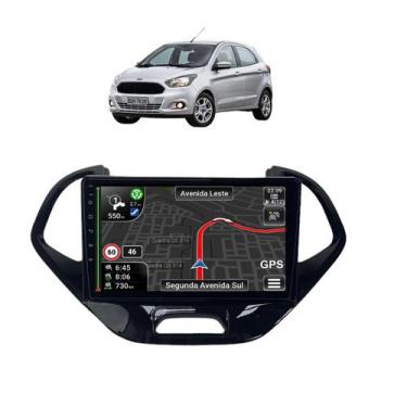 Imagem de Kit Multimídia Ka 2014 / 2018 Black Android 9 Pol 2/32Gb Carplay - Vis