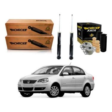 Imagem de Kit Amortecedor Traseiro Polo Sedan 1.6 2007 A 2011 - Monroe