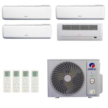Imagem de Ar-Condicionado Multi Split Inverter R-32 Gree 36.000 (3x Evap HW 9.00