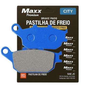 Imagem de Pastilha de Freio Traseira Cb 300 Com Abs 2009 2010 2011 2012 2013 201