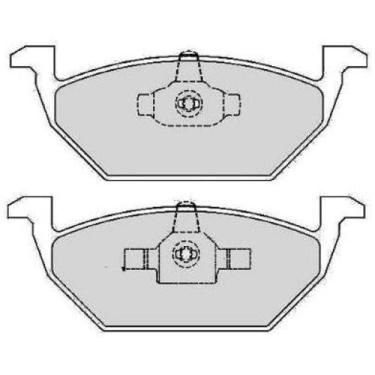 Imagem de Pastilha de Freio Dianteiro Volkswagen Fox 2003 a 2021 - TEC PADS