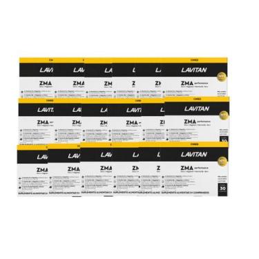 Imagem de Kit 18 Suplemento Lavitan ZMA Performance 30 Comp Cimed