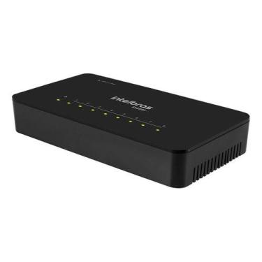 Imagem de Switch S1108F Não Gerenciável 8 portas Fast Ethernet - Intelbras