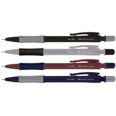 Imagem de Lapiseira 0.7MM POLY SLIM Office MIX Caixa com 12 Unidades - FABER-CAS