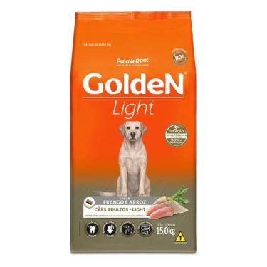 Imagem de Ração Golden Cães Adultos Light 15 kg, 3006-080
