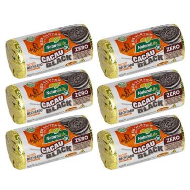 Imagem de Biscoito Cacau Black Recheio de Baunilha Zero Açúcar S/ Glúten Vegano 