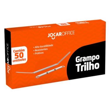 Imagem de Grampos trilho metal leonora 80mm c/ 50un - Jocar Office
