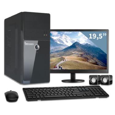 Imagem de Computador com monitor 19 intel dual core 2.41ghz 4gb hd 1tb 3green tr