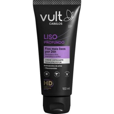 Imagem de DEFRIZANTE VULT LISO PROFUNDO TERMOPROTETOR 100ML - Creme Defrizante c
