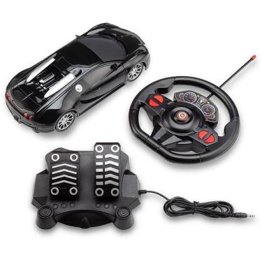 Imagem de Carrinho de Controle Remoto Midnight Racing Control com Acelerador Escala 1:16 Preto Multikids