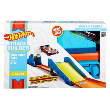 Imagem de Hot Wheels Track Builder Pista Long Jump Pack Mattel Glc87