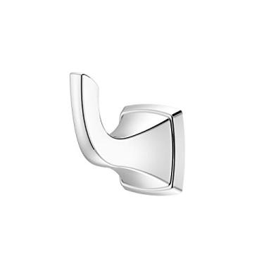 Imagem de Pfister Gancho de toalha Bronson, gancho de toalha de banheiro, montado na parede, rosqueado, acabamento cromado polido, BRHBS1C