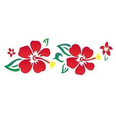 Imagem de Stencil de Acetato para Pintura OPA 10 x 30 cm - 496 Hibisco
