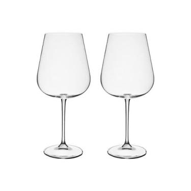 Imagem de Taça De Cristal Bohemia Para Vinho 670 Ml Ardea 2 Peças - Bohemia Crys